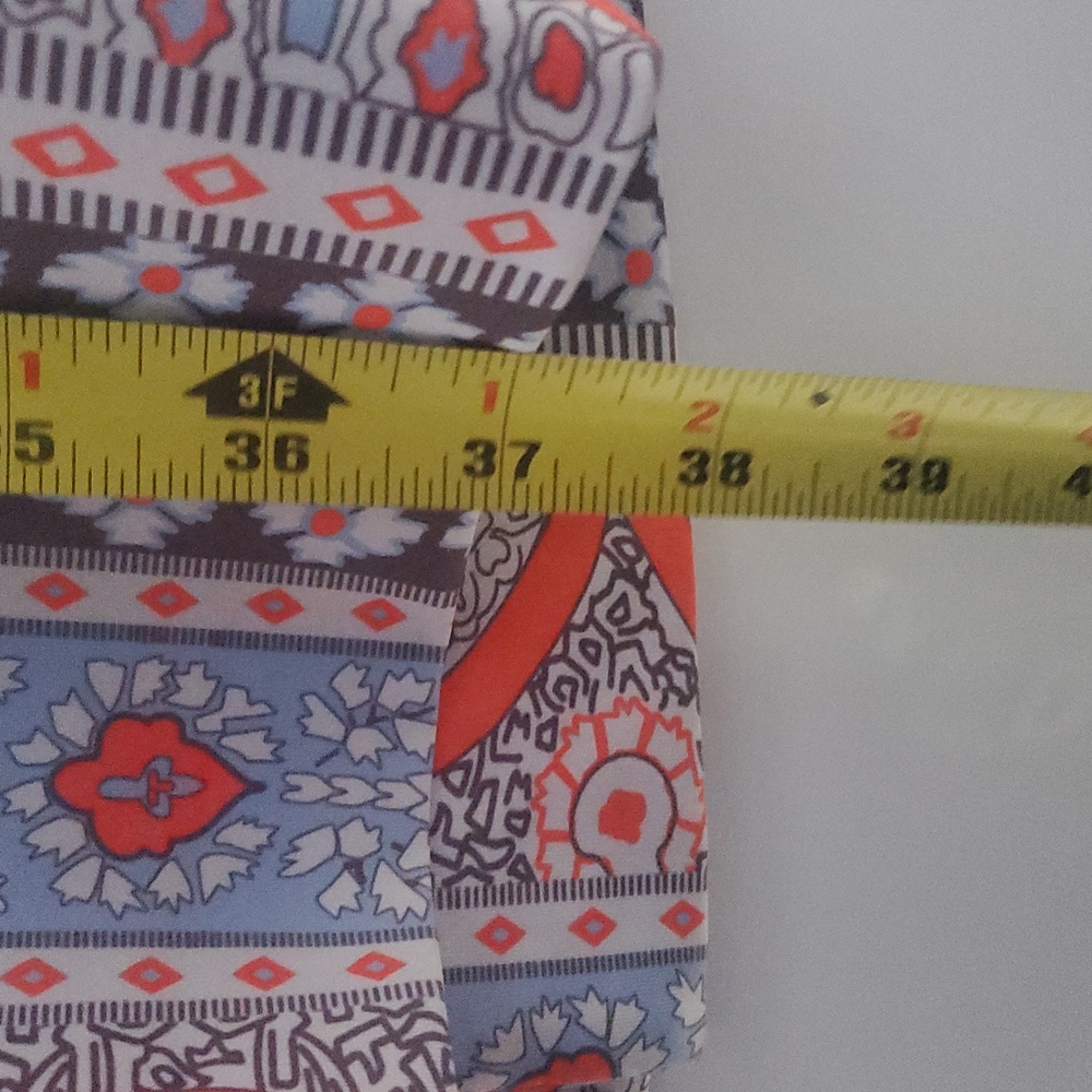 NWT Gretchen Scott So Sexy Paisley Park Dress Size XS V-Neck Mini Elastic Waist - Picture 10 of 10